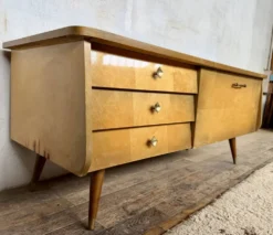 Enfilade meuble tv vintage look scandinave