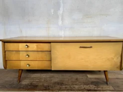 Enfilade meuble tv vintage look scandinave
