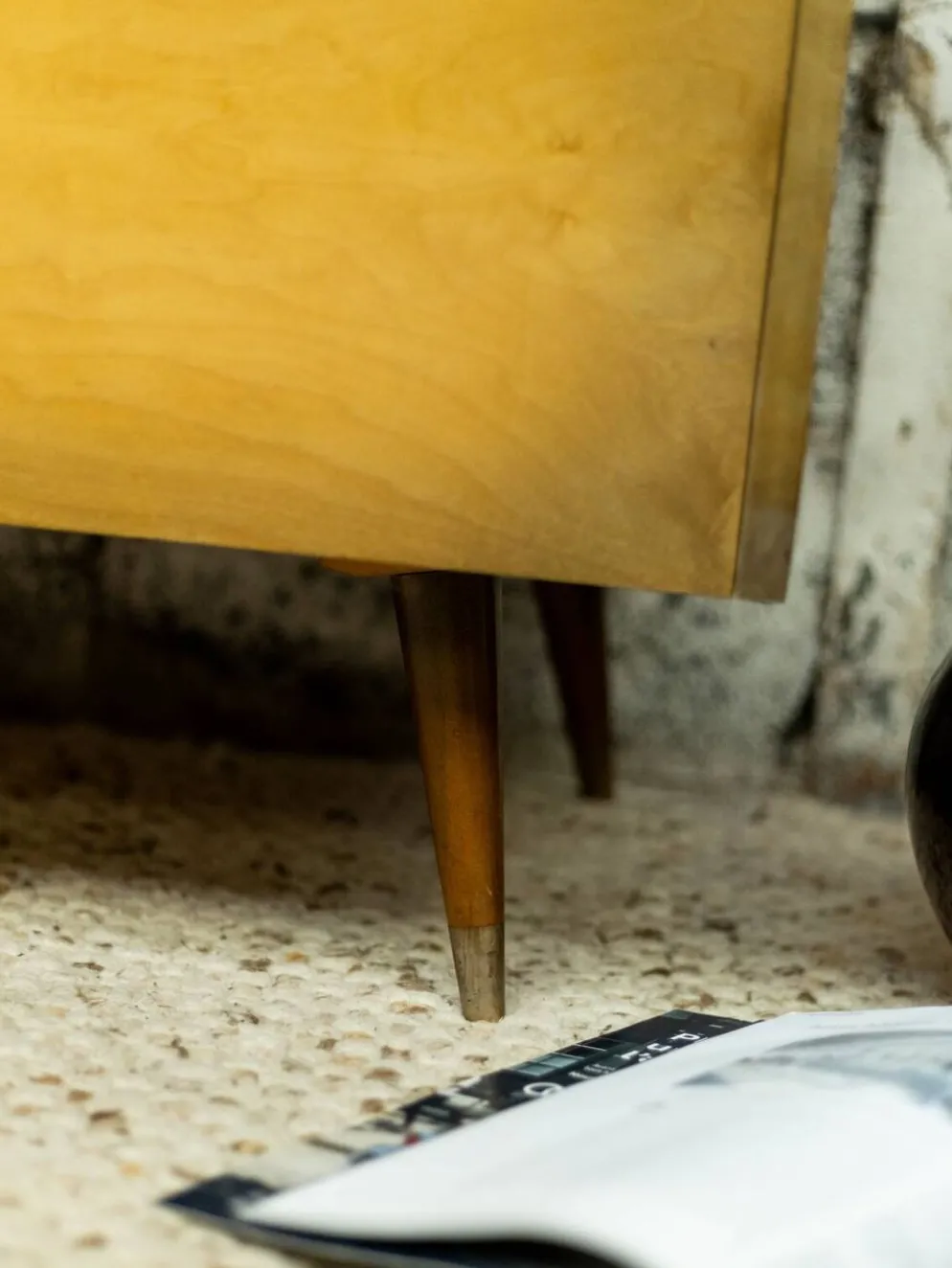 Enfilade meuble tv vintage look scandinave
