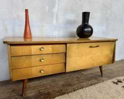 Enfilade meuble tv vintage look scandinave