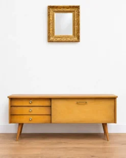 Enfilade meuble tv vintage look scandinave