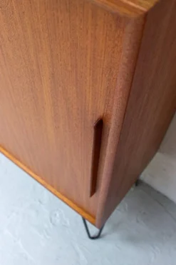 Enfilade Mid-Century en Teck de WK Möbel, Danemark, 1960s
