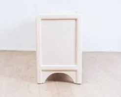 Enfilade Mid-Century Pencil Reed / en rotin, costal design des années 80.