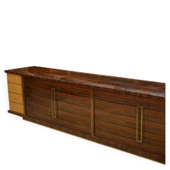 Enfilade minimaliste en ébène et sycomore 1960’s