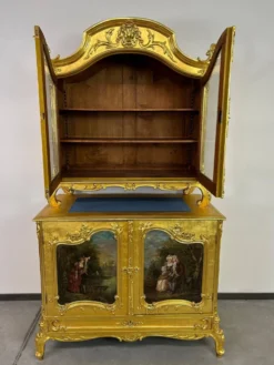 Enfilade Rococo dorée XVIIIe siècle