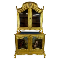 Enfilade Rococo dorée XVIIIe siècle