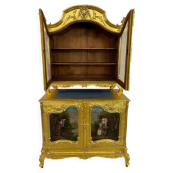 Enfilade Rococo dorée XVIIIe siècle