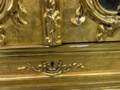 Enfilade Rococo dorée XVIIIe siècle