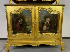 Enfilade Rococo dorée XVIIIe siècle
