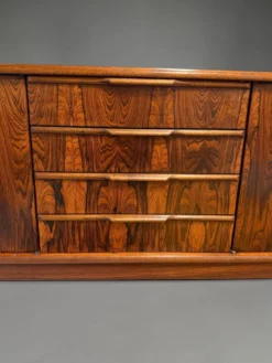 Enfilade scandinave en palissandre de rio circa 1960 230 cm