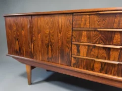 Enfilade scandinave en palissandre de rio circa 1960 230 cm