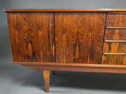 Enfilade scandinave en palissandre de rio circa 1960 230 cm