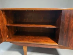 Enfilade scandinave en palissandre de rio circa 1960 230 cm