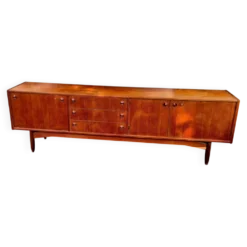 Enfilade scandinave en teck. 1950