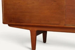 Enfilade scandinave en teck – années 1960