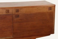 Enfilade scandinave en teck – années 1960