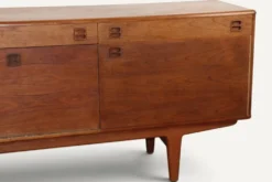 Enfilade scandinave en teck – années 1960