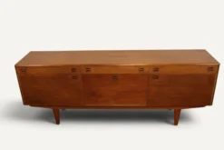 Enfilade scandinave en teck – années 1960