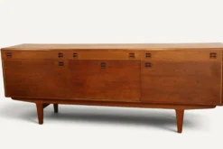 Enfilade scandinave en teck – années 1960