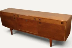 Enfilade scandinave en teck – années 1960