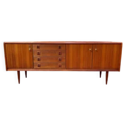 Enfilade scandinave en teck, années 60