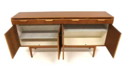 Enfilade scandinave en teck, Bertil Fridhagen, Suède, 1960