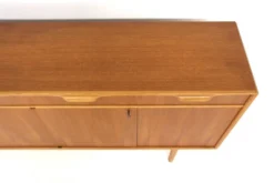 Enfilade scandinave en teck, Bertil Fridhagen, Suède, 1960