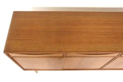 Enfilade scandinave en teck, Möbelfabriken Linden, Horda, Suède, 1960