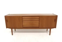 Enfilade scandinave en teck "Trio", Nils Jonsson, Troeds, Suède, 1960