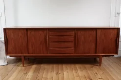 Enfilade scandinave vintage en teck Arne Vodder, 1960