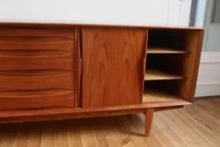 Enfilade scandinave vintage en teck Arne Vodder, 1960