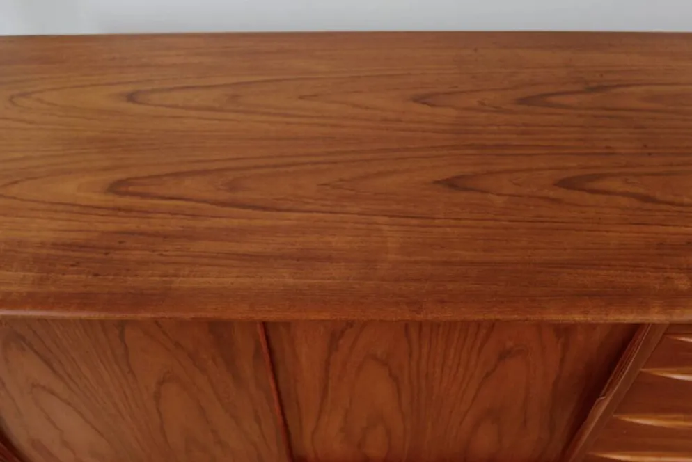 Enfilade scandinave vintage en teck Arne Vodder, 1960