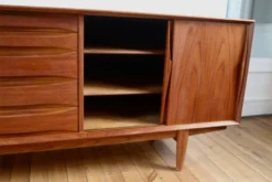 Enfilade scandinave vintage en teck Arne Vodder, 1960