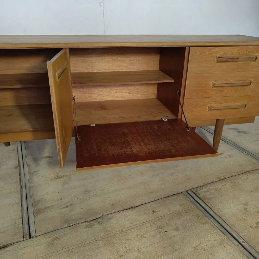 Enfilade scandinave vintage mid-century années 60