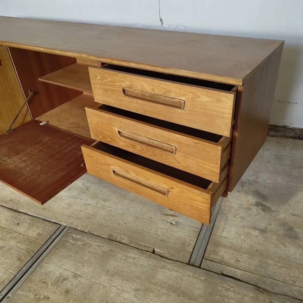 Enfilade scandinave vintage mid-century années 60
