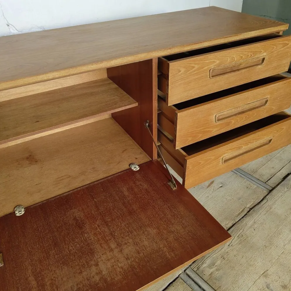 Enfilade scandinave vintage mid-century années 60