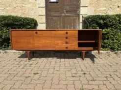 Enfilade scandinave vintage en teck – Années 60/70 1960