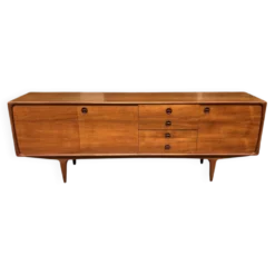 Enfilade scandinave vintage en teck – Années 60/70 1960