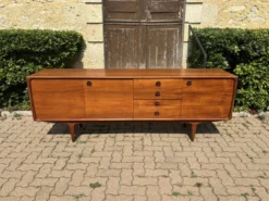Enfilade scandinave vintage en teck – Années 60/70 1960