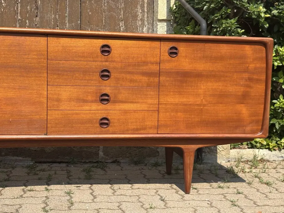 Enfilade scandinave vintage en teck – Années 60/70 1960