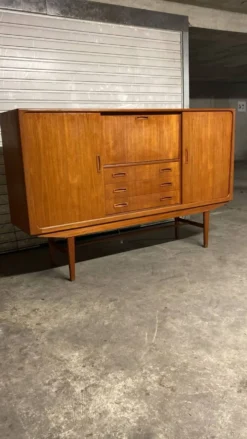 Enfilade scandinave vintage teck Clausen & son