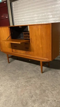 Enfilade scandinave vintage teck Clausen & son