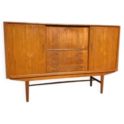 Enfilade scandinave vintage teck Clausen & son