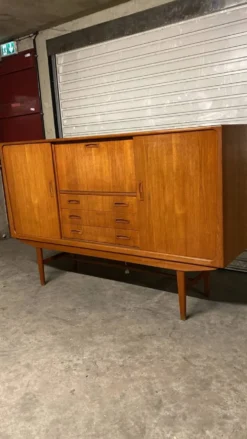 Enfilade scandinave vintage teck Clausen & son