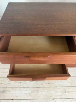 Enfilade scandinave vintage en Teck, 1960s