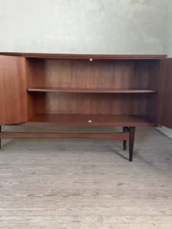Enfilade scandinave vintage en Teck, 1960s