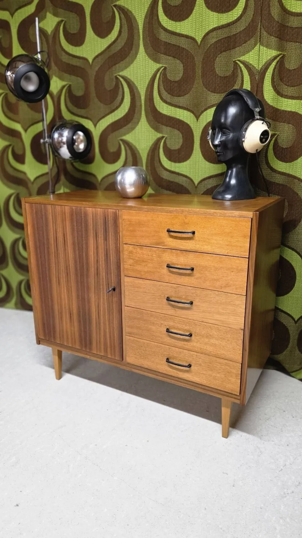 Enfilade teck vintage 1970