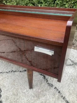 Enfilade tv en teck des années 60-70