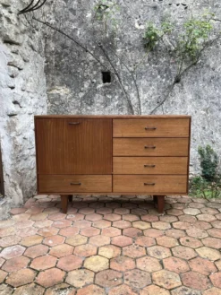 Enfilade vintage années 50/60 - meuble bar secrétaire