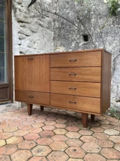 Enfilade vintage années 50/60 - meuble bar secrétaire